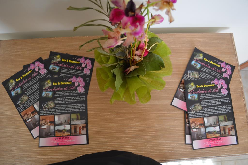 L'Orchidea Di Ale Bed & Breakfast Tivoli Terme Bagian luar foto
